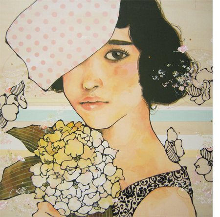 まくあい、私をなぞる輪郭線。 秦絵里子個展 まくあい、私をなぞる輪郭線。 秦絵里子個展