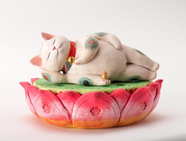 【展覧会】「福ねこ at 百段階段展　～和室で楽しむ　ねこアート～」