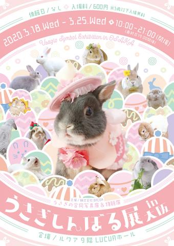 うさぎの合同写真展＆物販展「うさぎしんぼる展 in 大阪」