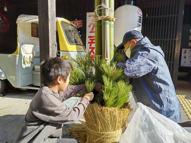 門松づくりワークショップ